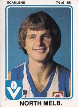 1981 Scanlens VFL #74 Arnold Briedis Front